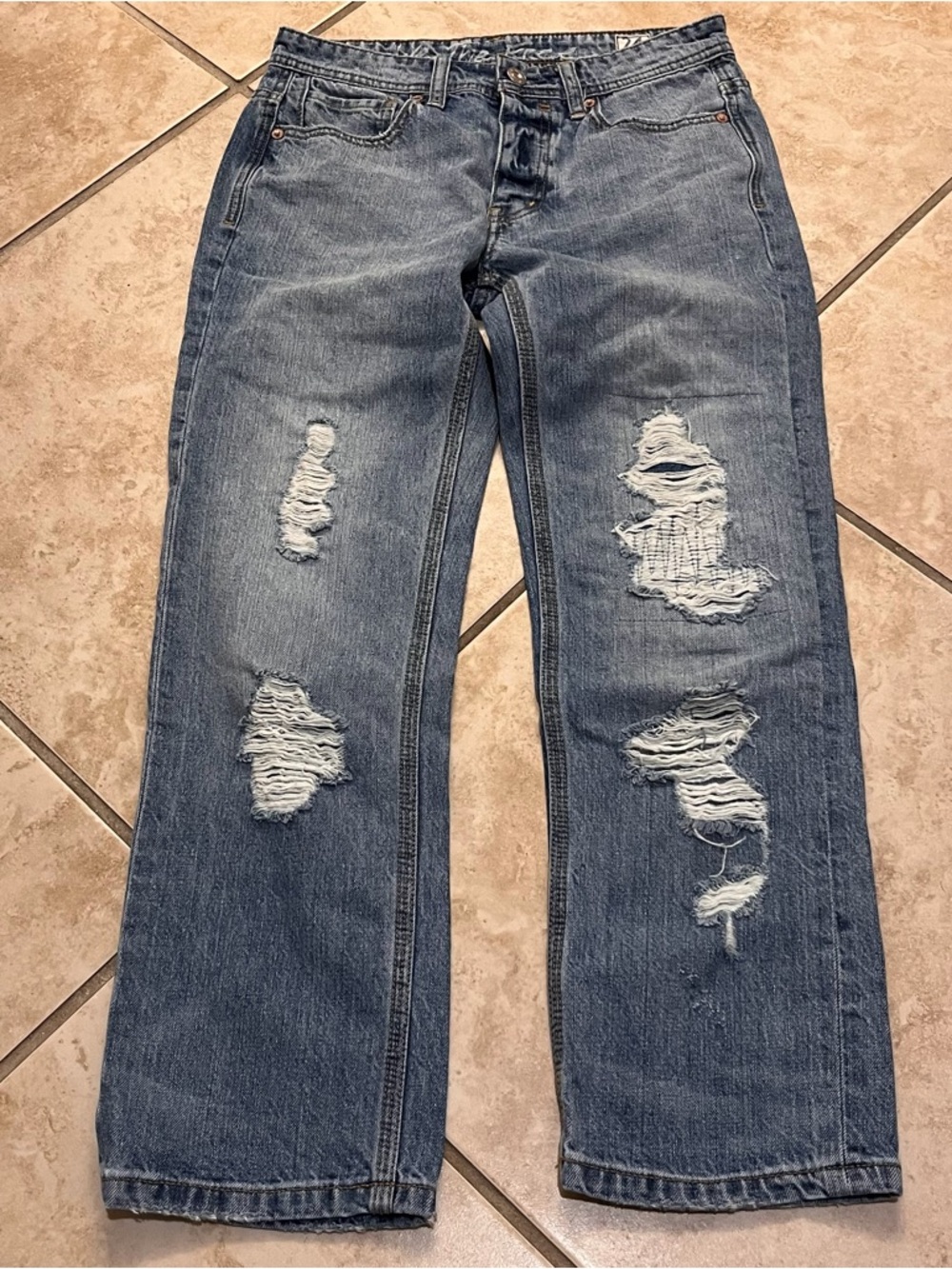 Woman's Low Rise Free People Jeans Size 24